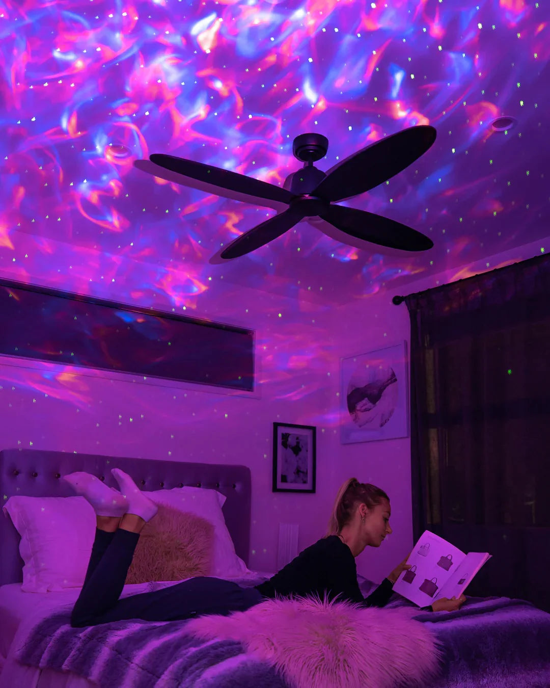 Projecteur Galaxy LED Bluetooth