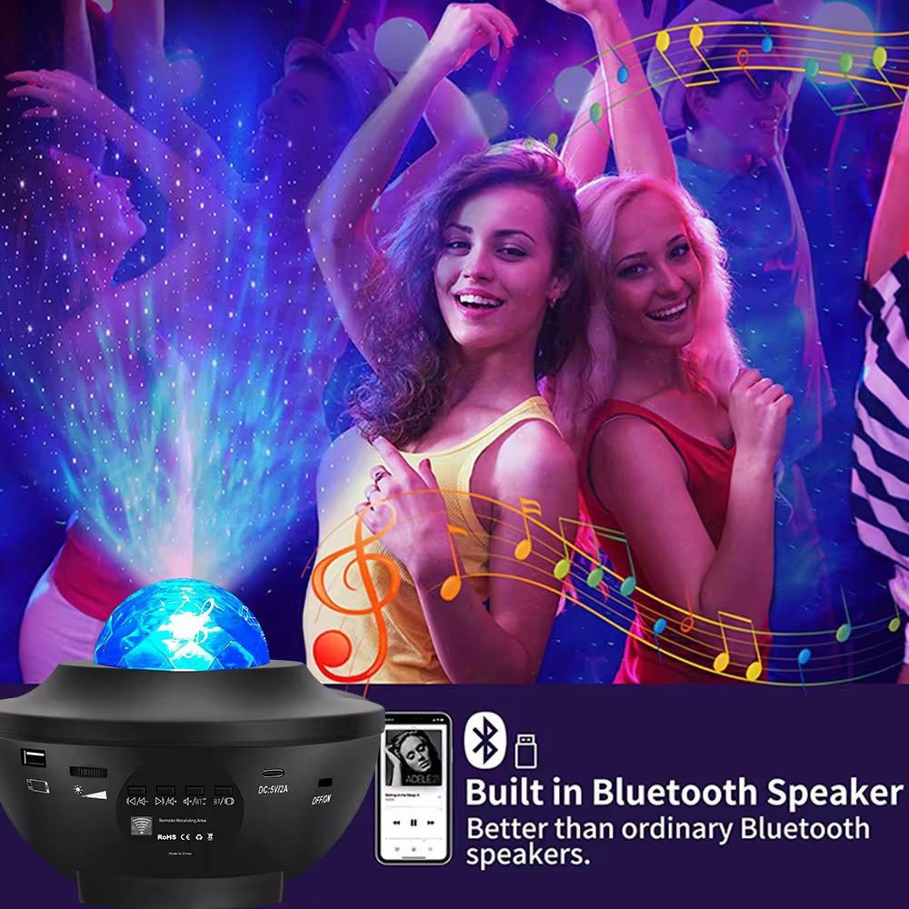 Projecteur Galaxy LED Bluetooth