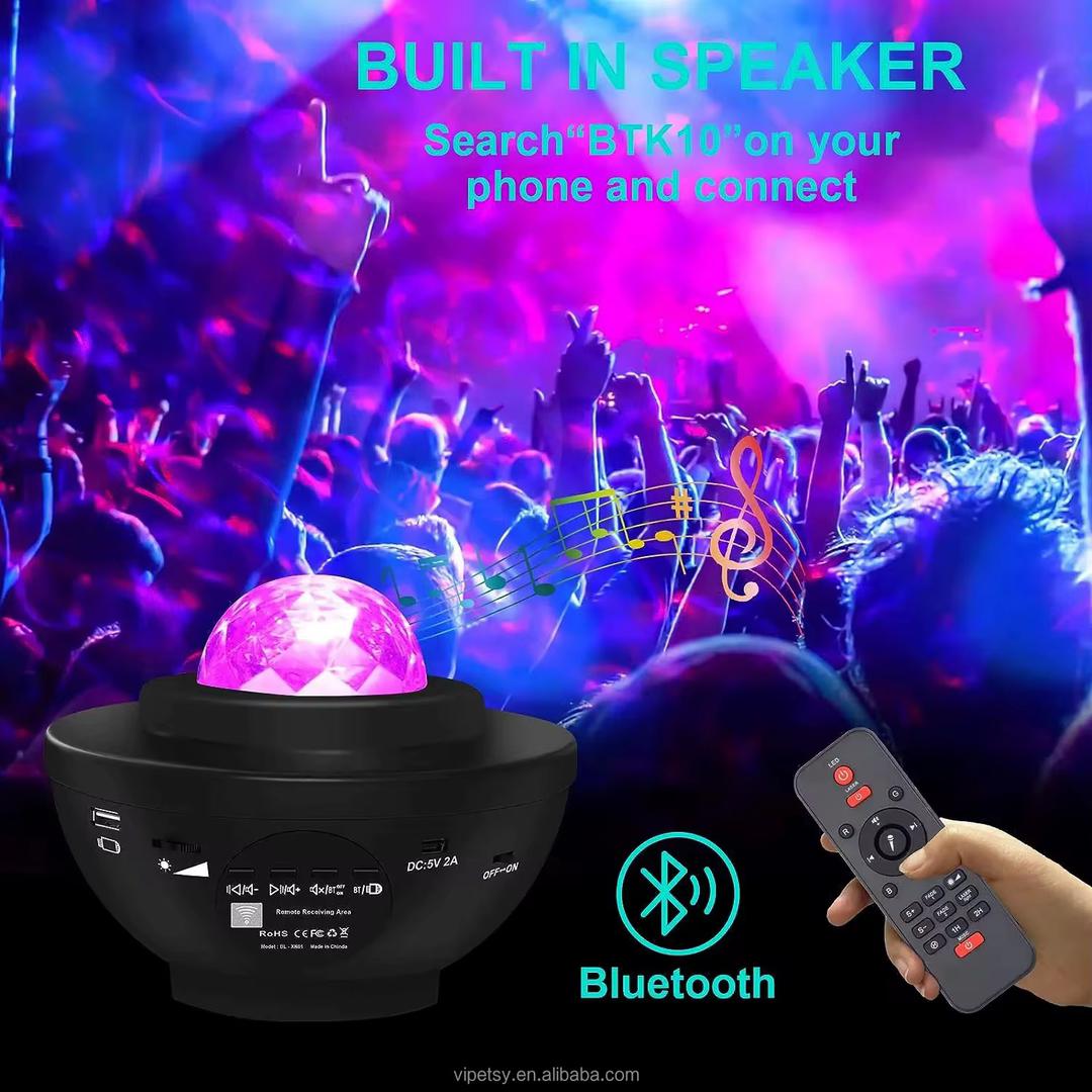 Projecteur Galaxy LED Bluetooth