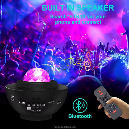 Projecteur Galaxy LED Bluetooth