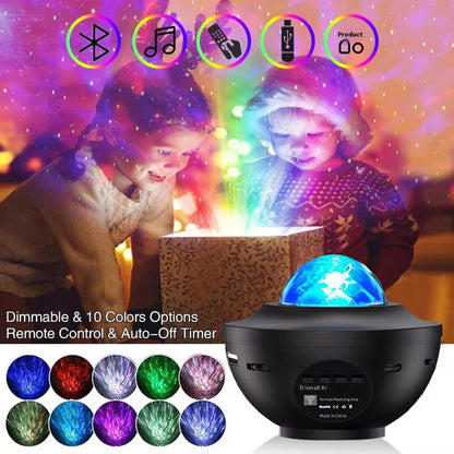 Projecteur Galaxy LED Bluetooth